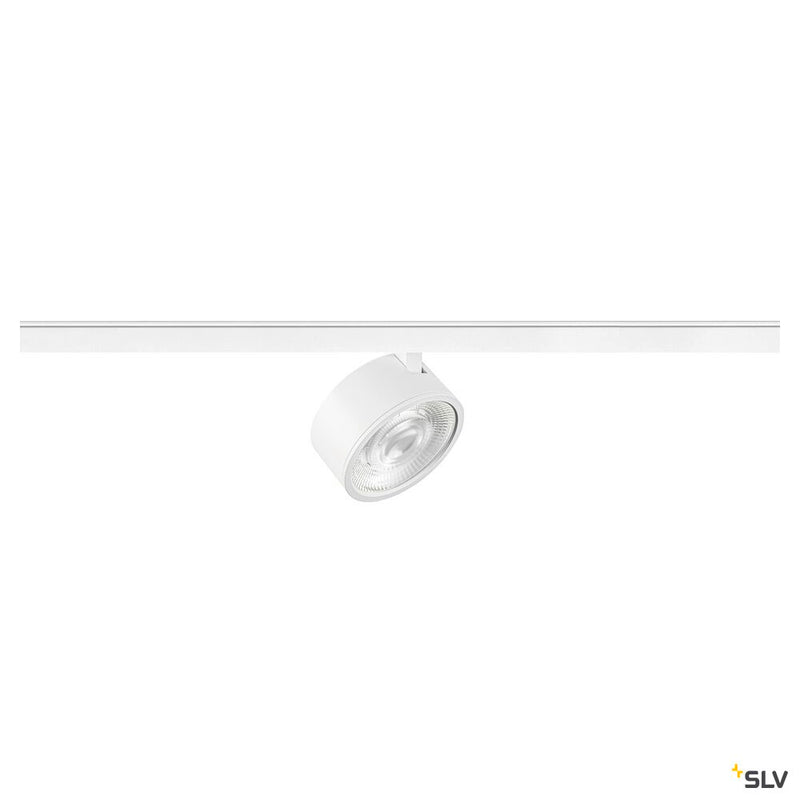 SLV 1010254 KALU 2.0, 48V spot, DALI, cylindrical, 2700 K, 9W, 36°, white