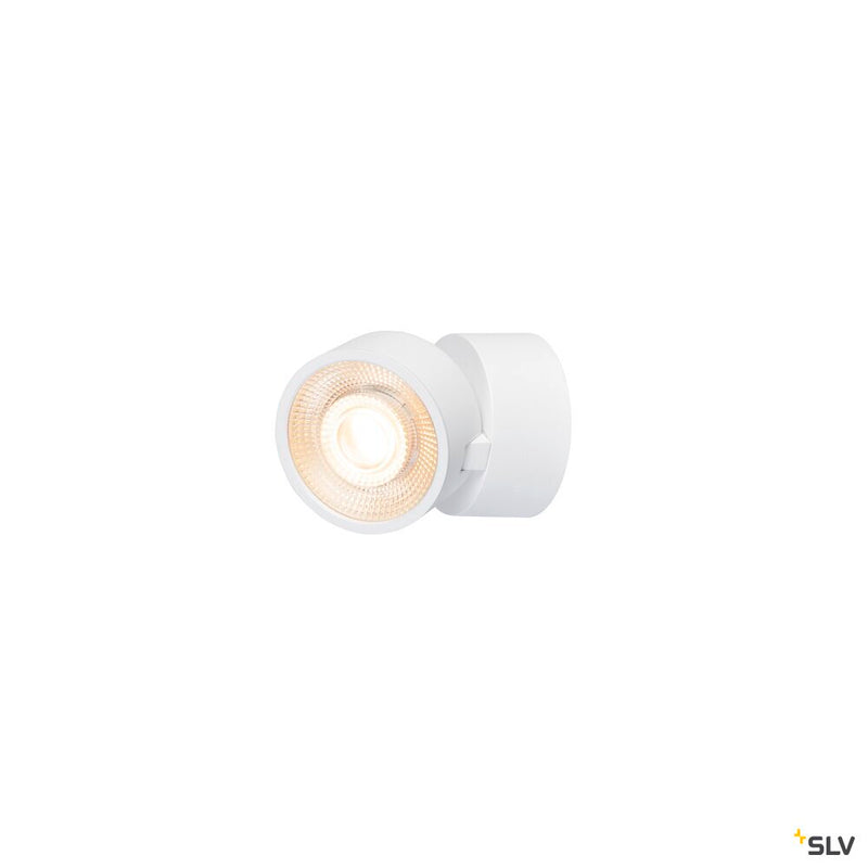 SLV 1010260 KALU 2.0, surface-mounted wall and ceiling light, PHASE, 2700 K, 10W, 36°, white