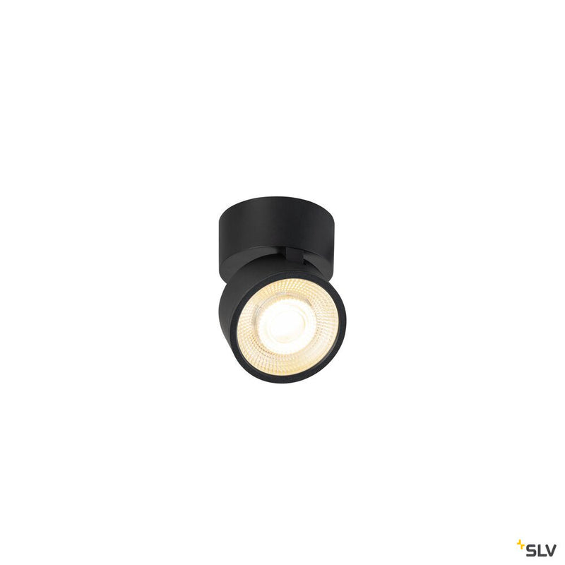 SLV 1010261 KALU 2.0, Wall and ceiling-mounted light, PHASE, 3000 K, 10W, 36°, black