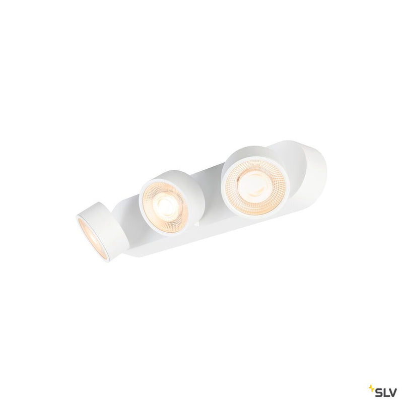 SLV 1010272 KALU 2.0, surface-mounted wall and ceiling light, PHASE, 2700 K, 28W, 36°, white