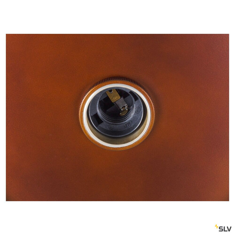 SLV 1010096 LALU® PLATE 33, Lampshade, E27 Base, Mix&Match, H: 1.5 cm, black / bronze