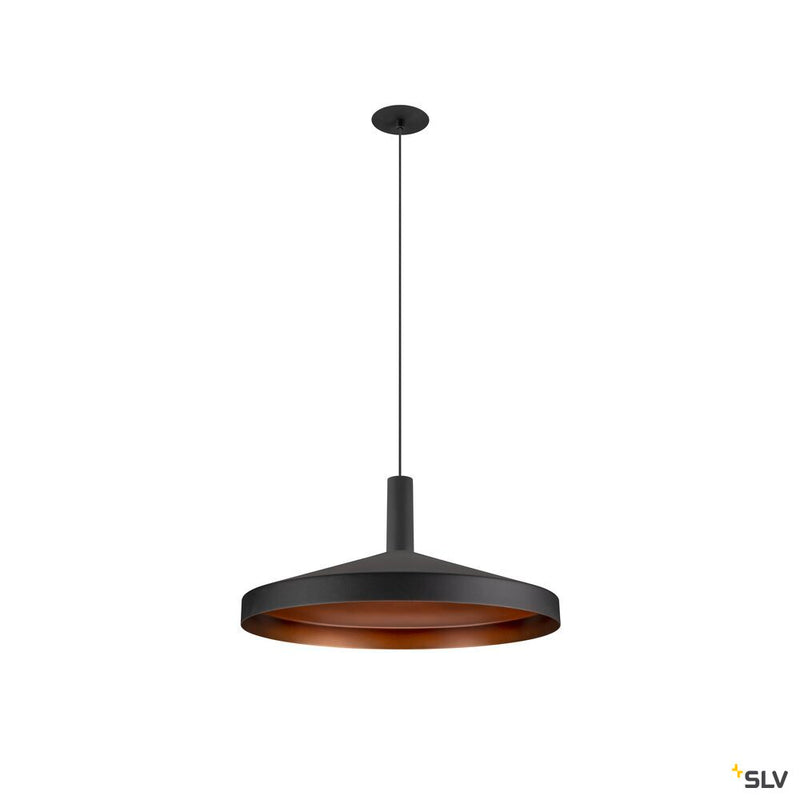 SLV 1007529 LALU® TETRA 36, Lampshade, Mix&Match, H:8.9 cm, black