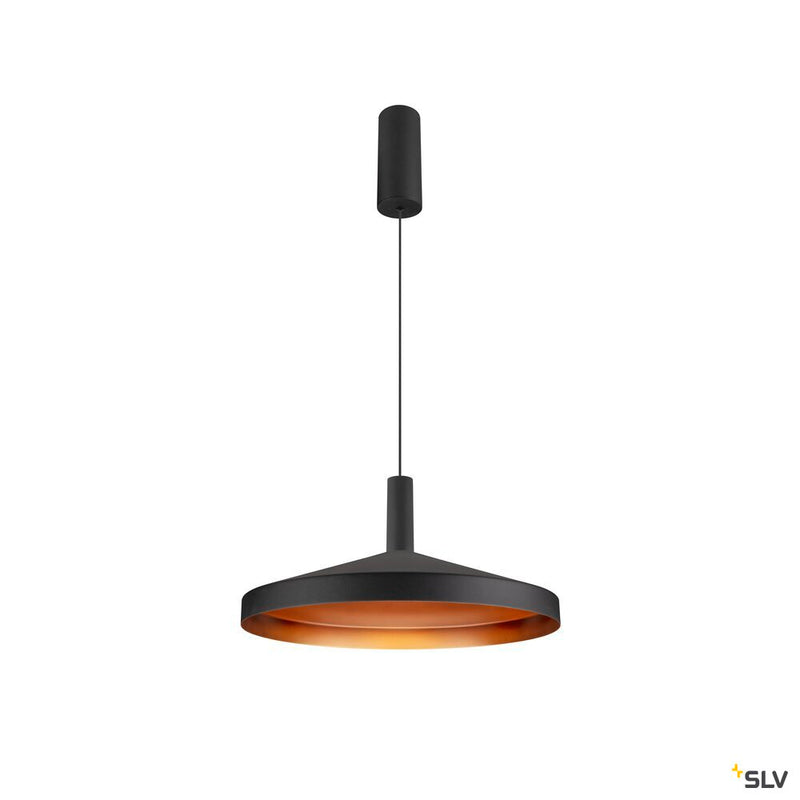 SLV 1007529 LALU® TETRA 36, Lampshade, Mix&Match, H:8.9 cm, black