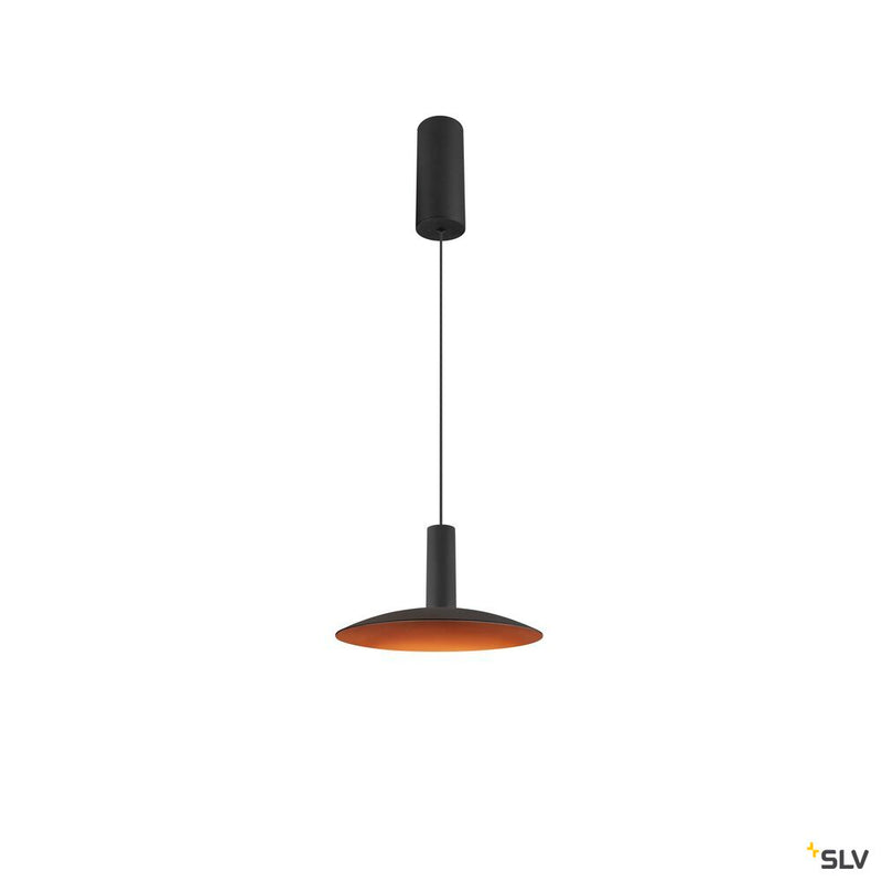 SLV 1007538 LALU® ELYPSE 22, Lampshade, Mix&Match, H:2.8 cm, black