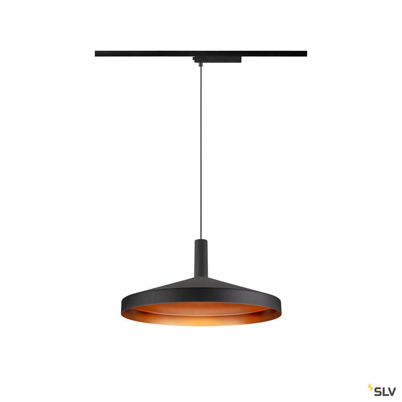 SLV 1007529 LALU® TETRA 36, Lampshade, Mix&Match, H:8.9 cm, black