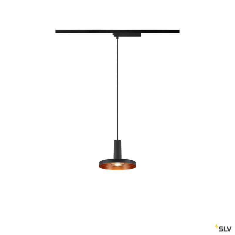 SLV 1007544 LALU® PLATE 15, Lampshade, Mix&Match, H:1.5 cm, black