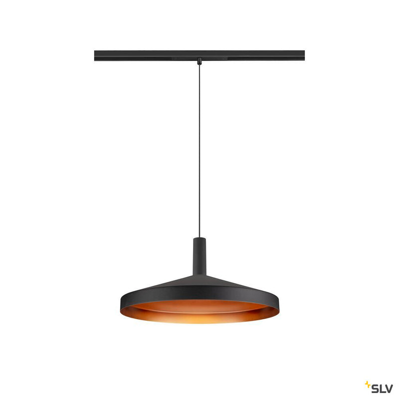 SLV 1007529 LALU® TETRA 36, Lampshade, Mix&Match, H:8.9 cm, black
