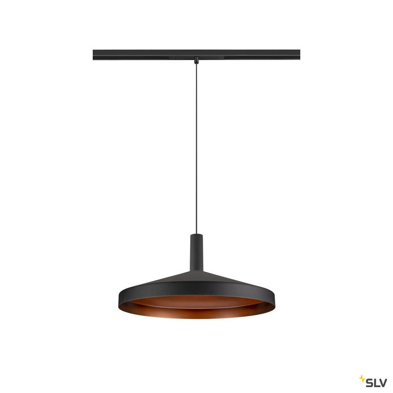 SLV 1007529 LALU® TETRA 36, Lampshade, Mix&Match, H:8.9 cm, black