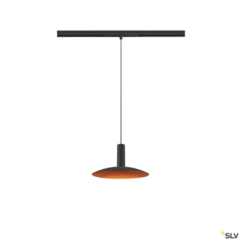 SLV 1007538 LALU® ELYPSE 22, Lampshade, Mix&Match, H:2.8 cm, black