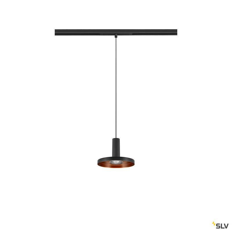 SLV 1010289 LALU®, 48V pendant light, DALI, LED base, Mix&Match, pendant length 200 cm, 2700/3000K, 40°, black