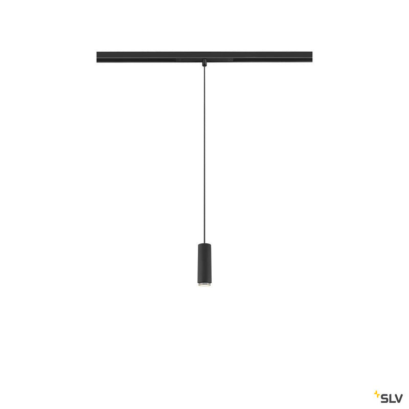 SLV 1010289 LALU®, 48V pendant light, DALI, LED base, Mix&Match, pendant length 200 cm, 2700/3000K, 40°, black