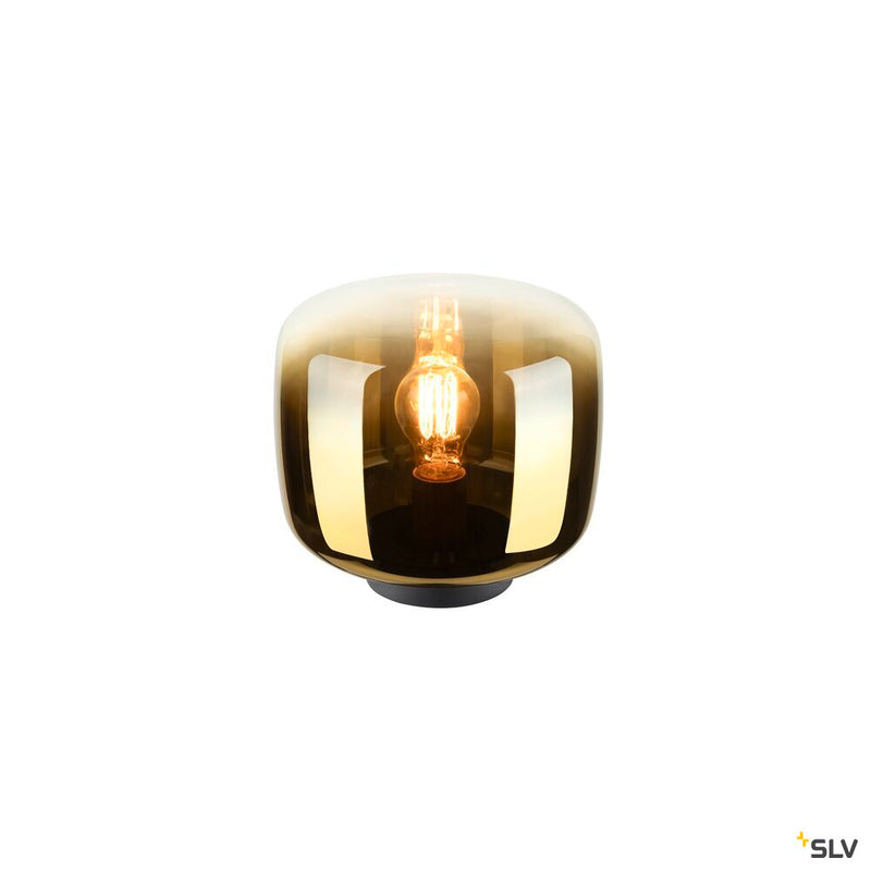 SLV 1010351 PANTILO, table lamp, cylindrical, 1 x max. 15W E27, gold