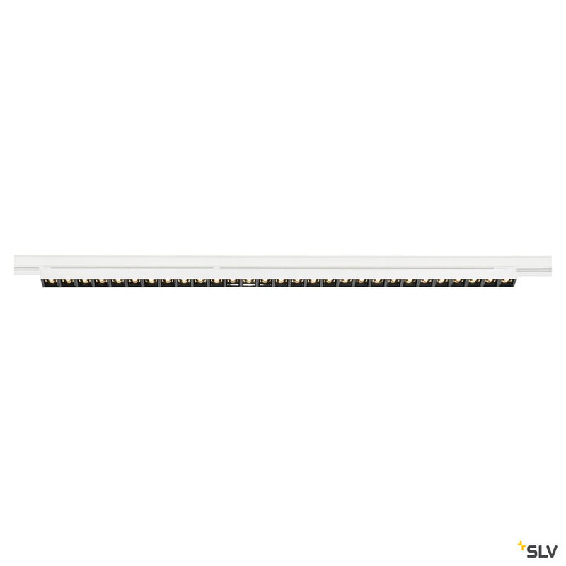SLV 1010381 Circuit Track SIGHT EVO, 3 Circuit Track Spot, DALI, single, rectangular, 3 Circuit Track000K, 25W, 60°, white / black