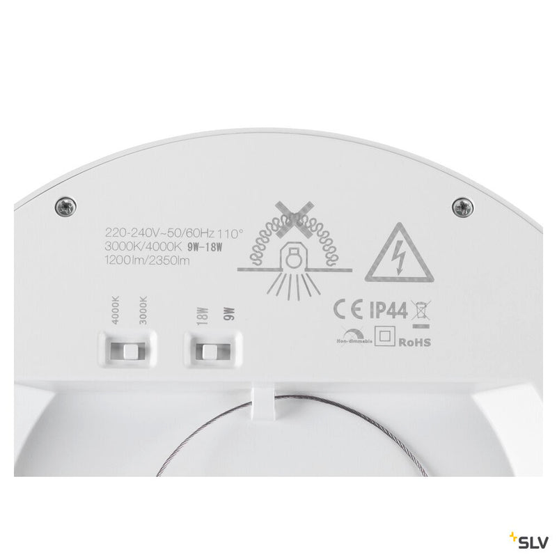 SLV 1010397 DOWNLIGHT VARIO 220 22 830/840 WH ML