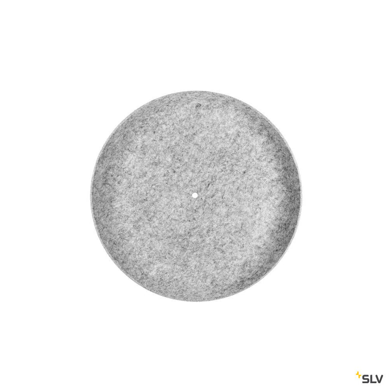 SLV 1010404 GRIP! FLAT, Felt shade Ø50cm x 6.2cm, grey