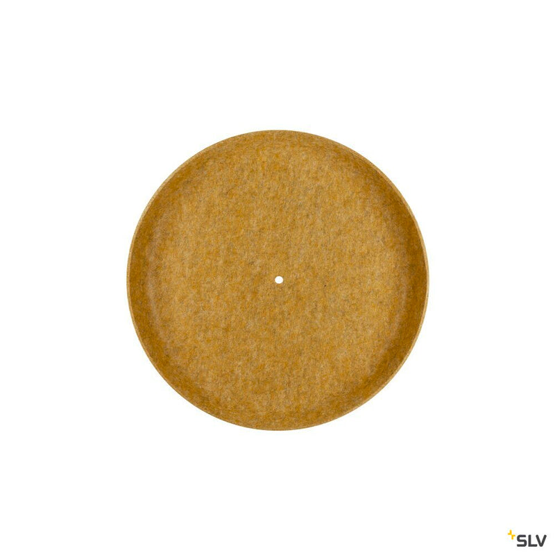 SLV 1010405 GRIP! FLAT, Felt shade Ø50cm x 6.2cm, ochre