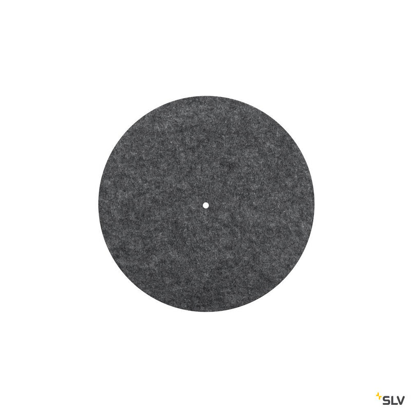SLV 1010406 GRIP! FLAT, Felt shade Ø50cm x 0.6cm, anthracite