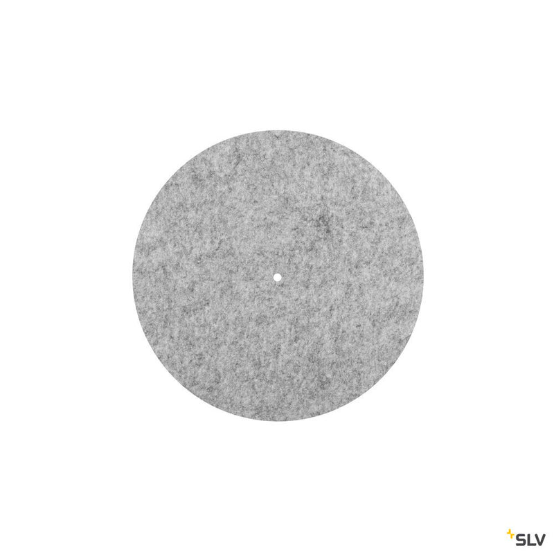 SLV 1010407 GRIP! FLAT, Felt shade Ø50cm x 0.6cm, grey