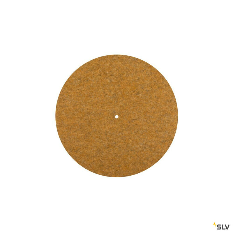 SLV 1010408 GRIP! FLAT, Felt shade Ø50cm x 0.6cm, ochre