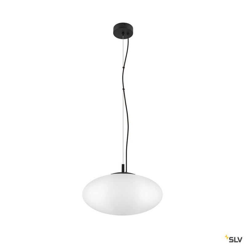 SLV 1010413 OLYPSO 40, Pendant light, E27, Pendant length 400 cm, 1 x max. 40W, black