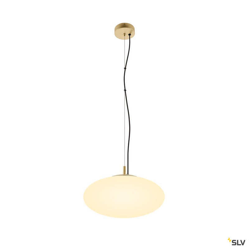 SLV 1010414 OLYPSO 40, Pendant light, E27, Pendant length 400 cm, 1 x max. 40W, gold