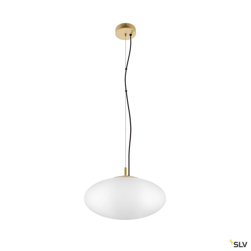 SLV 1010414 OLYPSO 40, Pendant light, E27, Pendant length 400 cm, 1 x max. 40W, gold