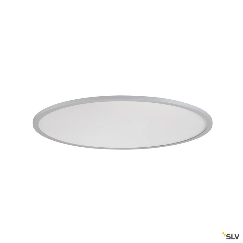 SLV 1010423 PANEL 60, Ceiling-mounted light, round, PHASE, 3000/4000K, 29W, 90°, grey