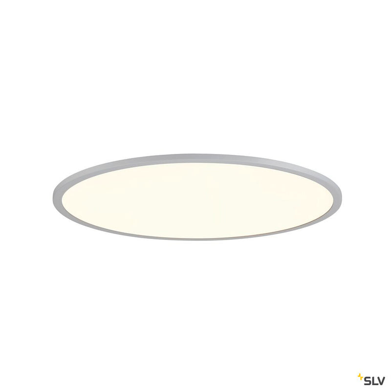 SLV 1010423 PANEL 60, Ceiling-mounted light, round, PHASE, 3000/4000K, 29W, 90°, grey