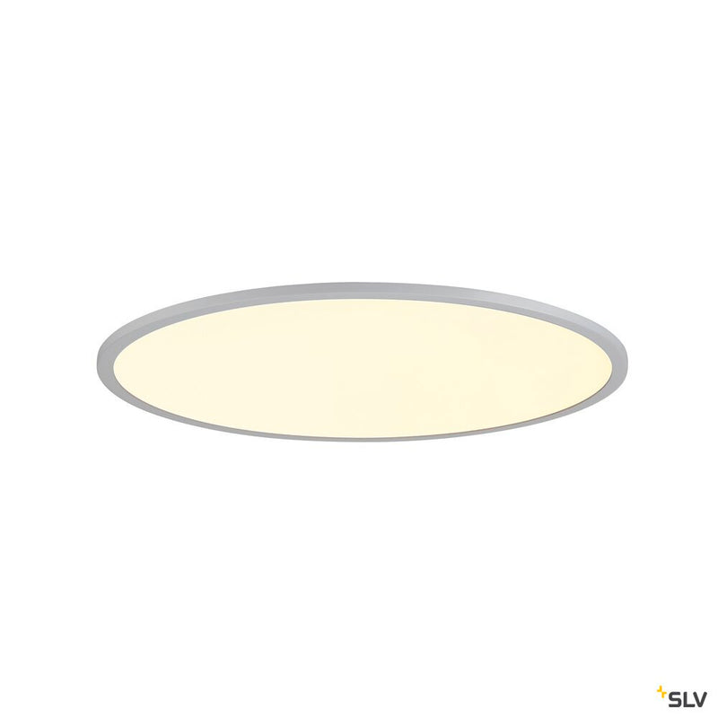 SLV 1010425 PANEL 60, Ceiling-mounted light, round, DALI, 3000/4000K, 29W, 90°, grey