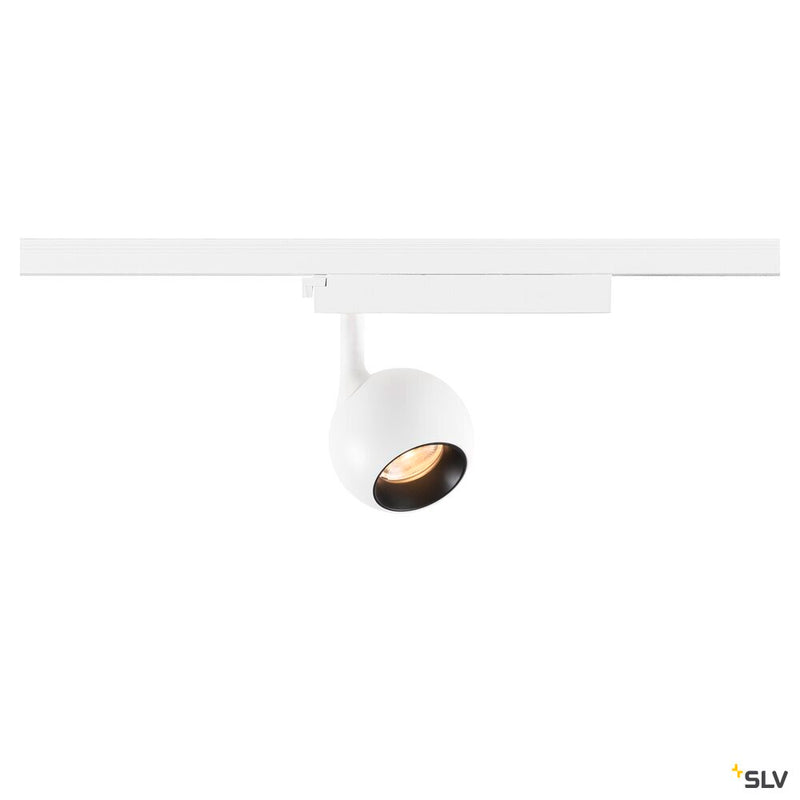 SLV 1010449 LIGHT EYE® 2.0, 1~ spot, PHASE, round, 2700K, 11W, 30°, white / black