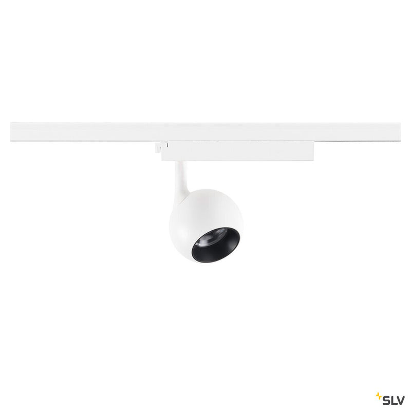 SLV 1010449 LIGHT EYE® 2.0, 1~ spot, PHASE, round, 2700K, 11W, 30°, white / black
