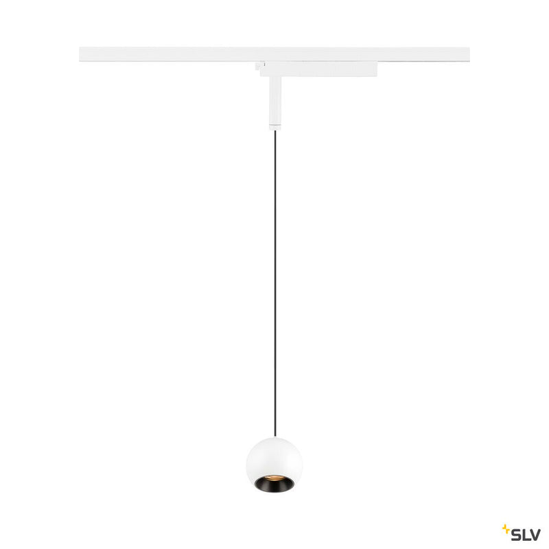 SLV 1010453 LIGHT EYE® 2.0, 1~ Pendant light, Pendant length 200 cm, 2700 K, 30°, white / black