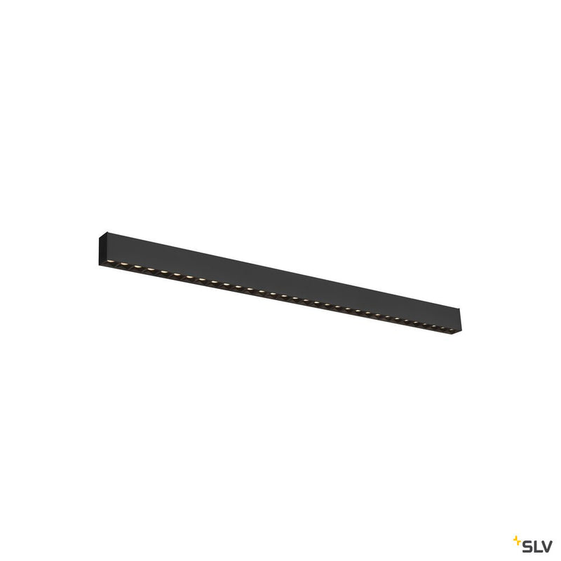 SLV 1010518 GLENOS® PRO, Ceiling-mounted light, 1.2m, DALI, UGR19, 3000K, 30W, 75°, black