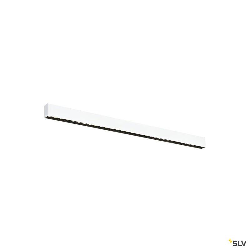 SLV 1010519 GLENOS® PRO, Ceiling-mounted light, 1.2m, DALI, UGR19, 4000K, 30W, 75°, white / black