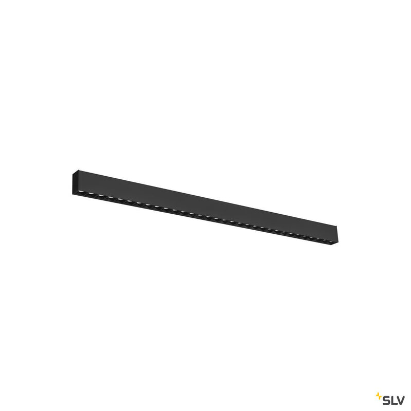 SLV 1010520 GLENOS® PRO, Ceiling-mounted light, 1.2m, DALI, UGR19, 4000K, 30W, 75°, black