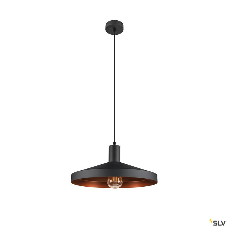 SLV 1010787 LALU® SET, pendant light, E27 base, TETRA 36, pendant length 200 cm, 1 x max. 7.5W, black