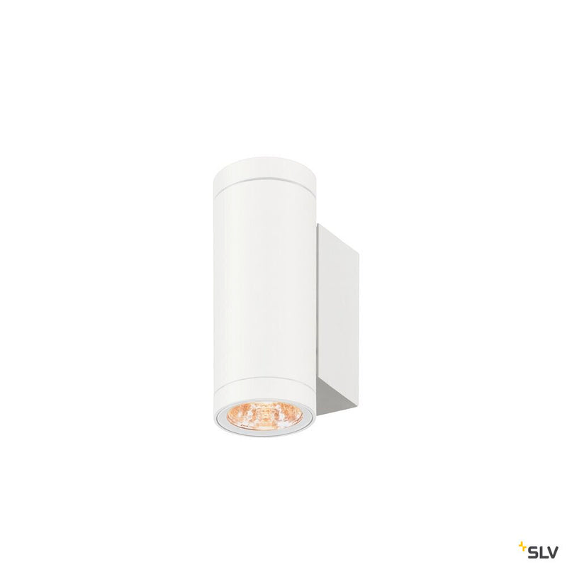 SLV 1010162 HELIA PRO S, Wall-mounted light, single, DALI, P1, cylindrical, 2700 K, 3W, 24°, white