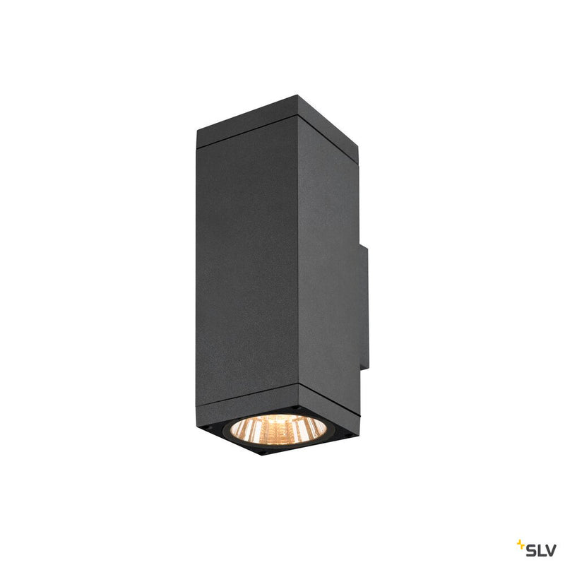 SLV 1010189 THEO PRO L, Wall-mounted light, single, DALI, P2, rectangular, 2700 K, 15W, 24°, anthracite