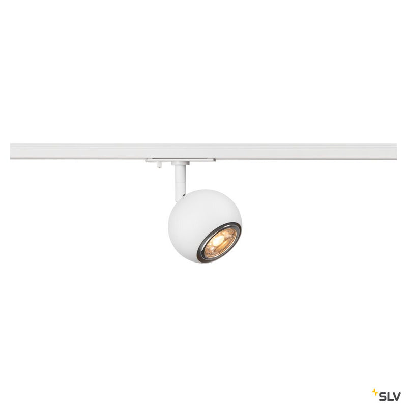 SLV 1008181 LIGHT EYE® 90, 1~ spotlight, round, GU10, 1x max. 6 W, matt white
