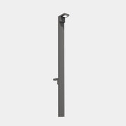STREETLIGHT MODIS LAMPOST DOUBLE STRUCTURE URBAN GREY