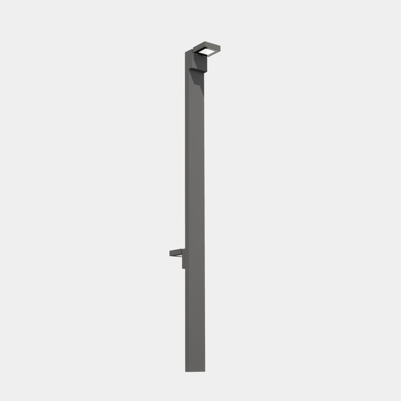 STREETLIGHT MODIS LAMPOST DOUBLE STRUCTURE URBAN GREY