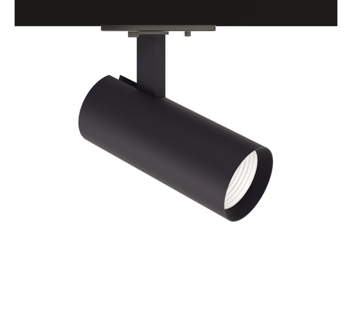 Black Track Light Fitting, Tube 10W, Switchable 2700K/3000K/4000K Dimmable, for Black Track Lighting