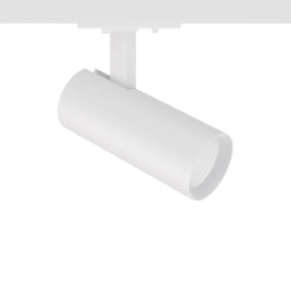 White Track Light Fitting, Tube 10W , Switchable 2700K/3000K/4000K Dimmable, for White Track Lighting