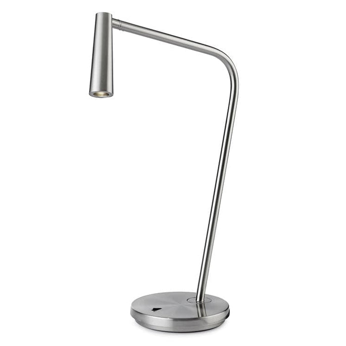 TABLE LAMP GAMMA LED 3.5 LED WARM-WHITE 2700K ON-OFF SATIN NICKEL 121LM 10-6420-81-81