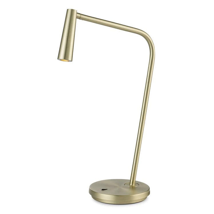 TABLE LAMP GAMMA LED 4.3 LED WARM-WHITE 2700K ON-OFF MATTE GOLD 293LM