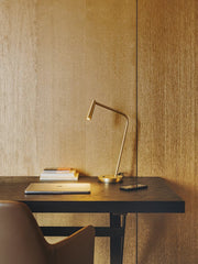 TABLE LAMP GAMMA LED 4.3 LED WARM-WHITE 2700K ON-OFF MATTE GOLD 293LM