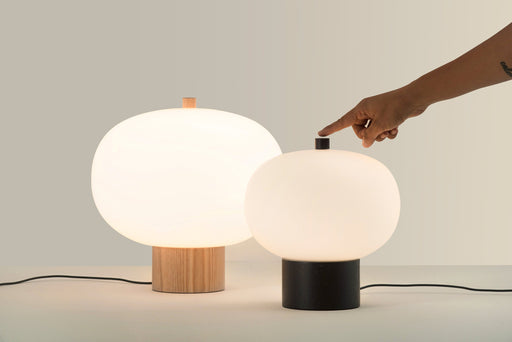 TABLE LAMP ILARGI Ø320 LED 16.4 LED WARM-WHITE 2700K TOUCH DIMMING LIGHT WOOD 1
