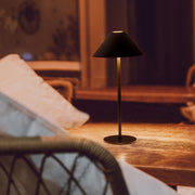 TABLE LAMP IP54 SIRINA LED 4 LED WARM-WHITE 3000K BLACK 506 SKU: PX-0566-NEG - Toplightco