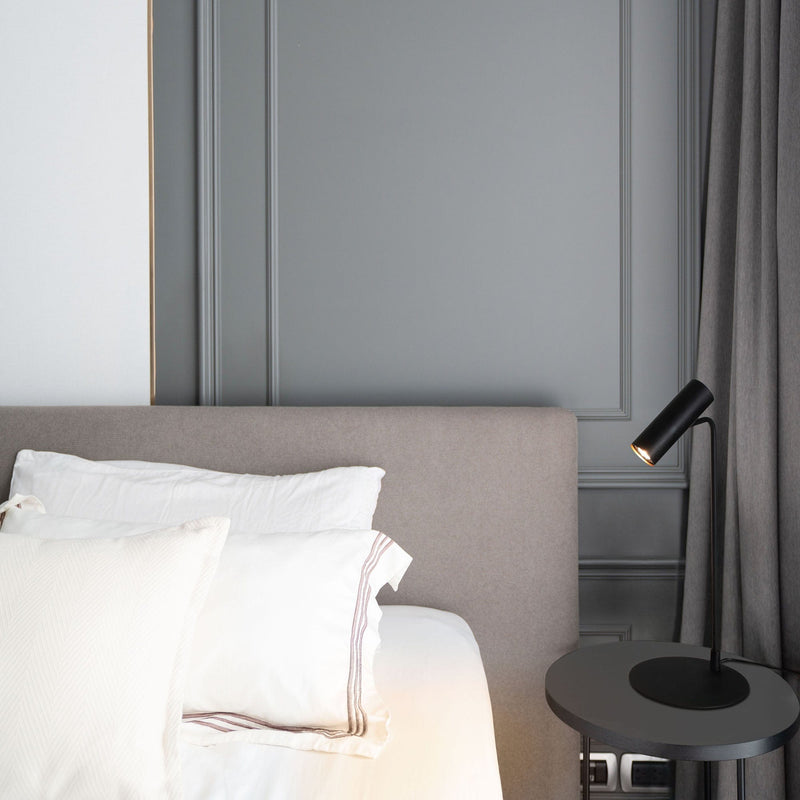 TABLE LAMP MEDS GU10 8 BLACK SKU: DE-0134-NEG - Toplightco