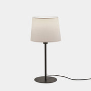TABLE LAMP METRICA ROUND E27 15 BLACK 476LM